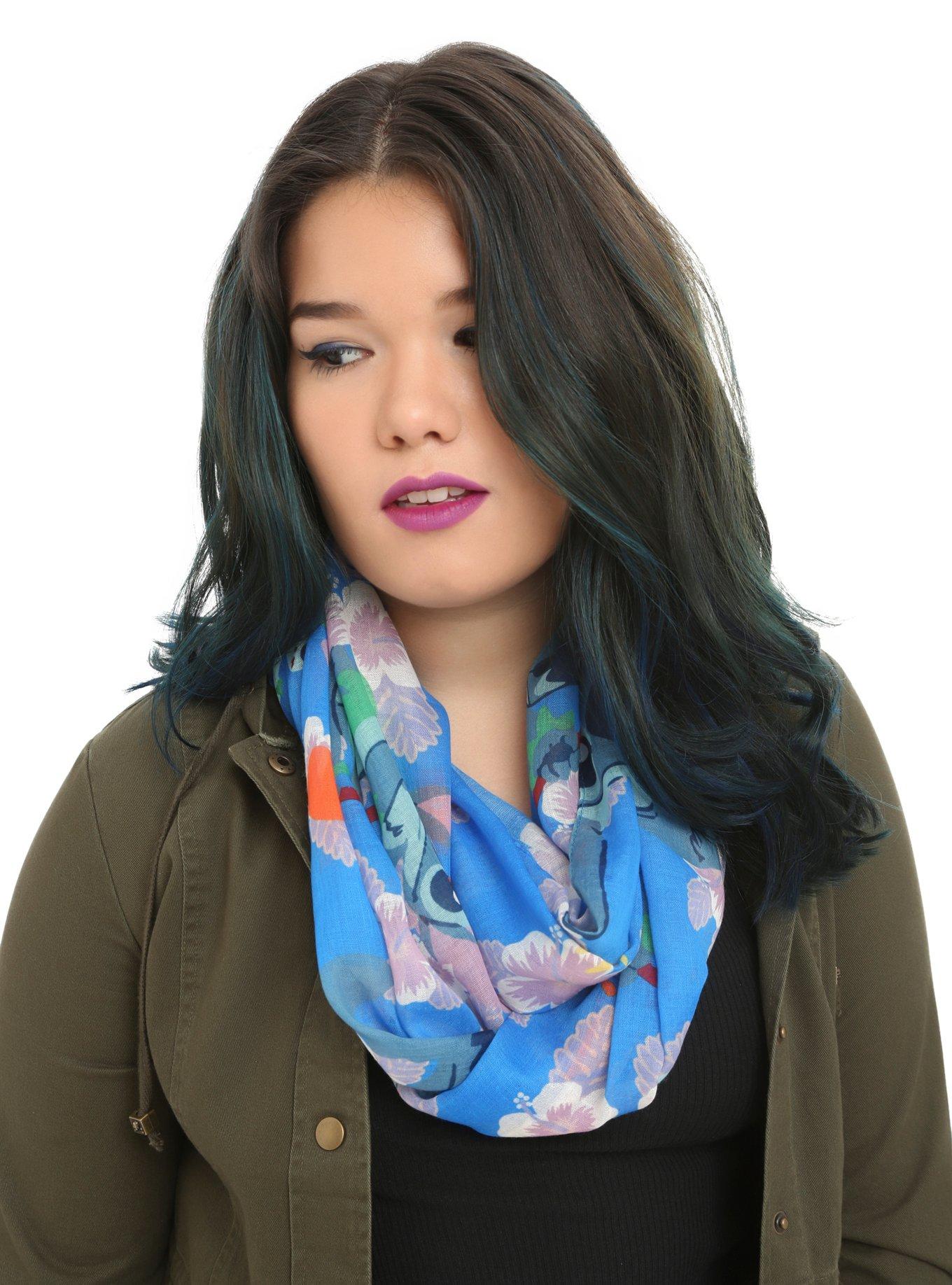 Disney Lilo & Stitch Scrump Luau Infinity Scarf, , hi-res