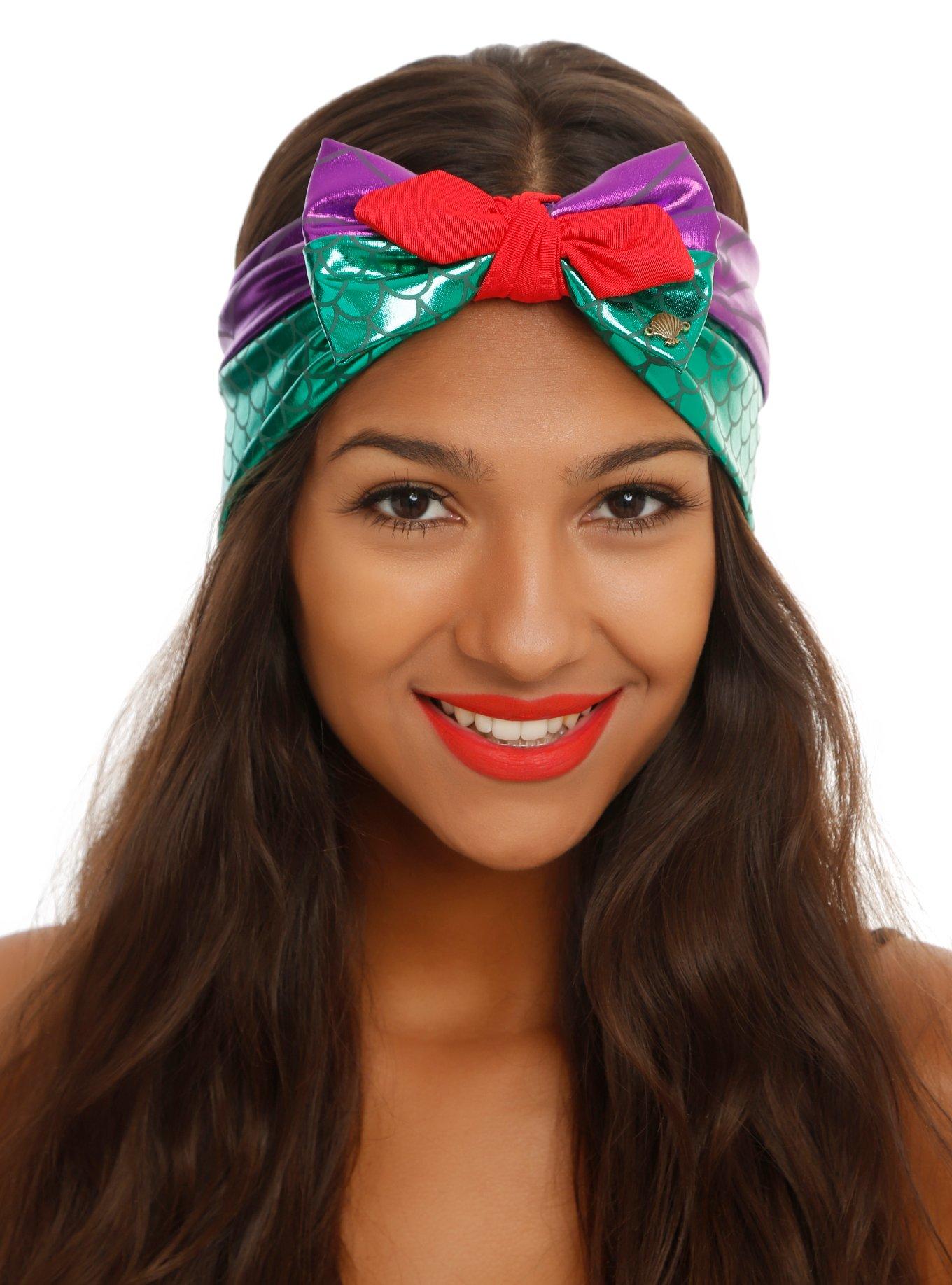 Disney The Little Mermaid Ariel Turban Headband, , hi-res