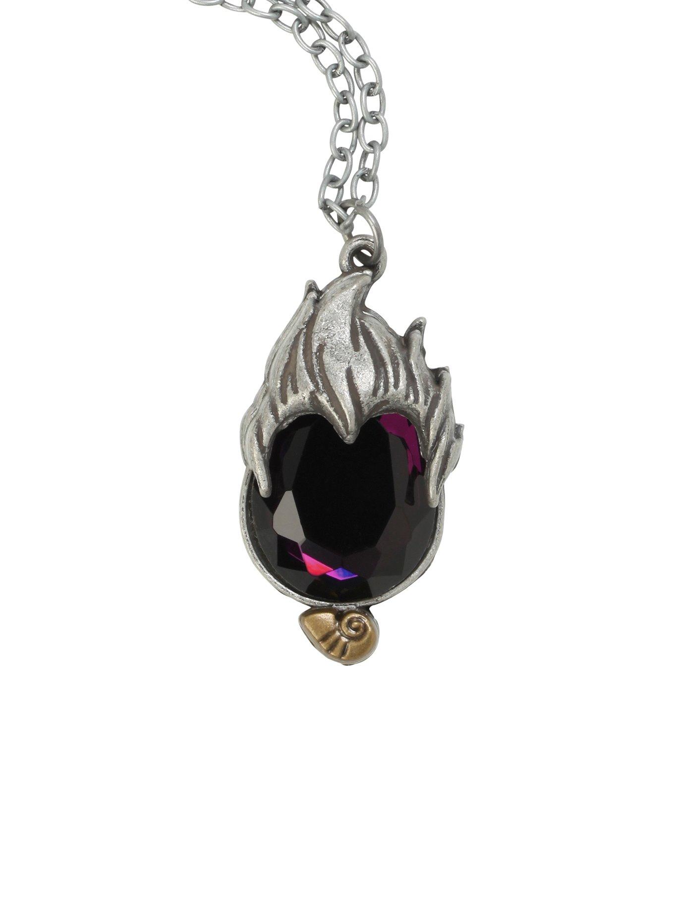 Disney The Little Mermaid Ursula Stone Necklace, , hi-res