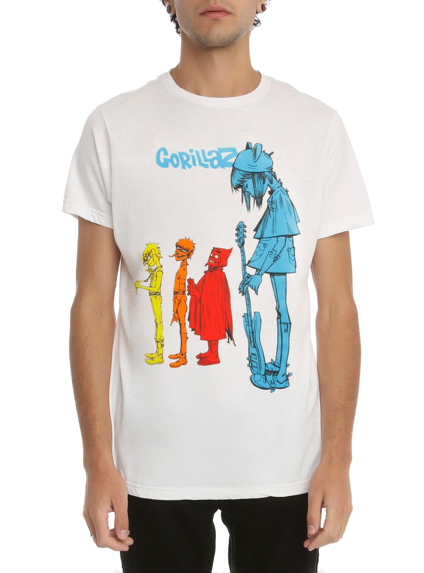 Gorillaz hoodie hot topic sale