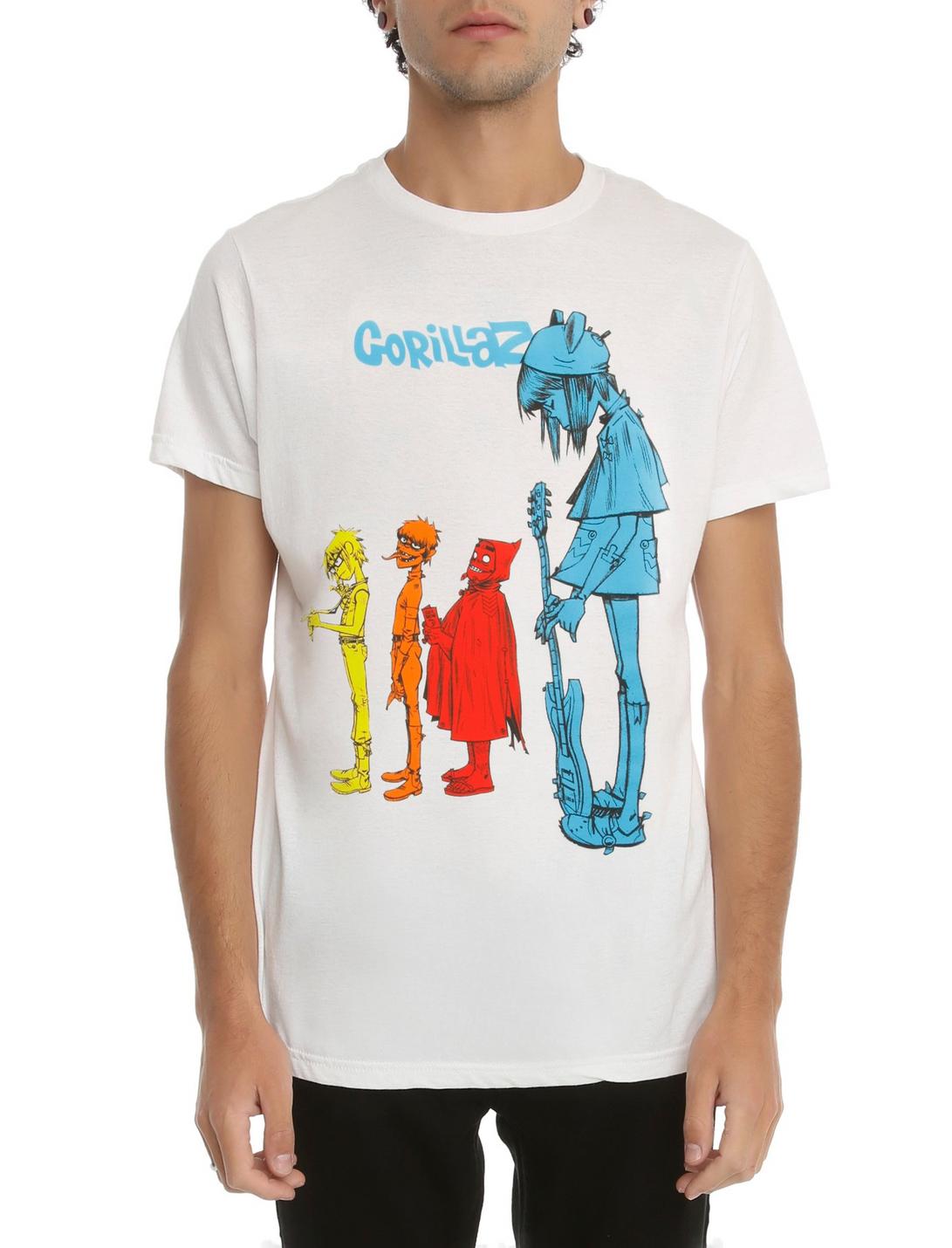 Gorillaz Blue Noodles T-Shirt, BLACK, hi-res