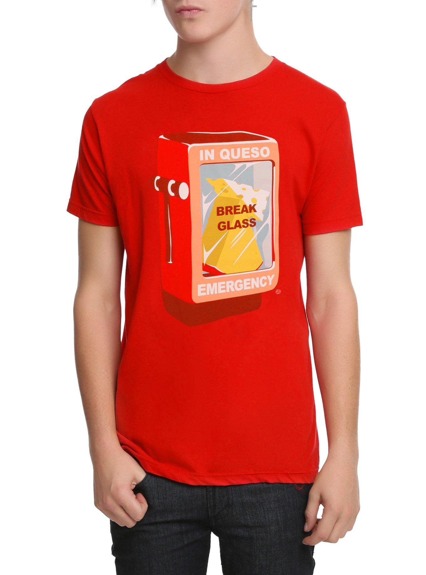 In Queso Emergency  T-Shirt, BLACK, hi-res