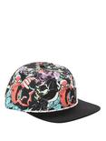 Marvel Ultimate Spider-Man Group Snapback Hat, , hi-res