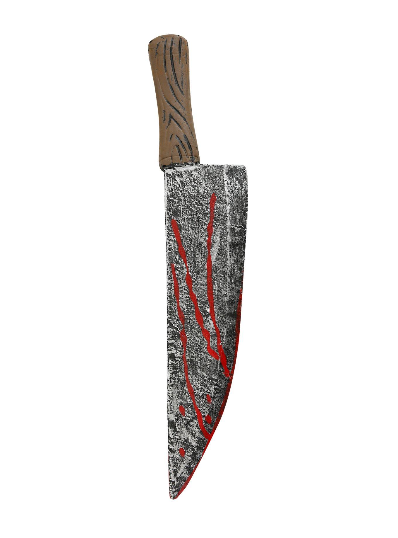 Bloody Butcher Knife Prop, , hi-res