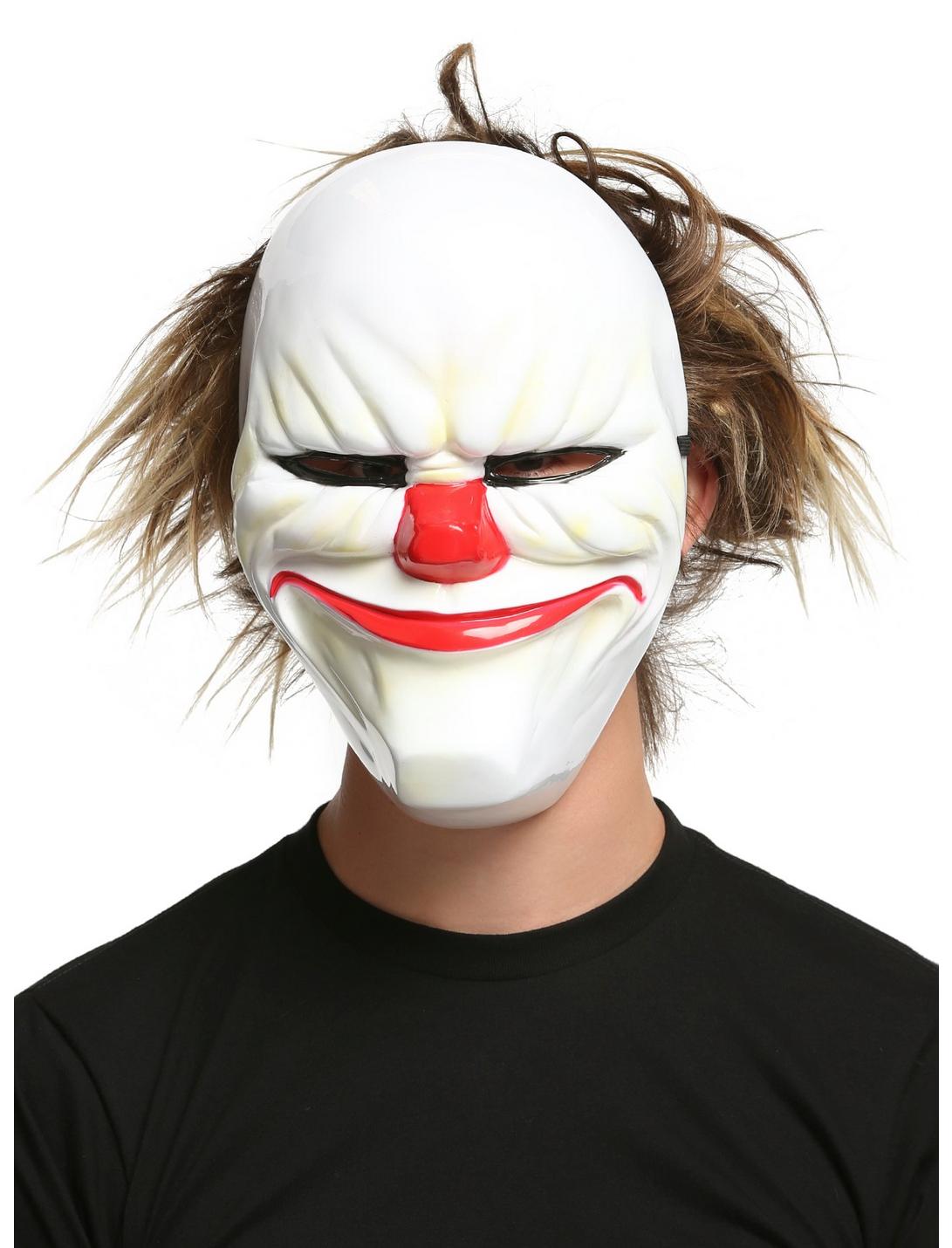 Creepy Clown Mask, , hi-res