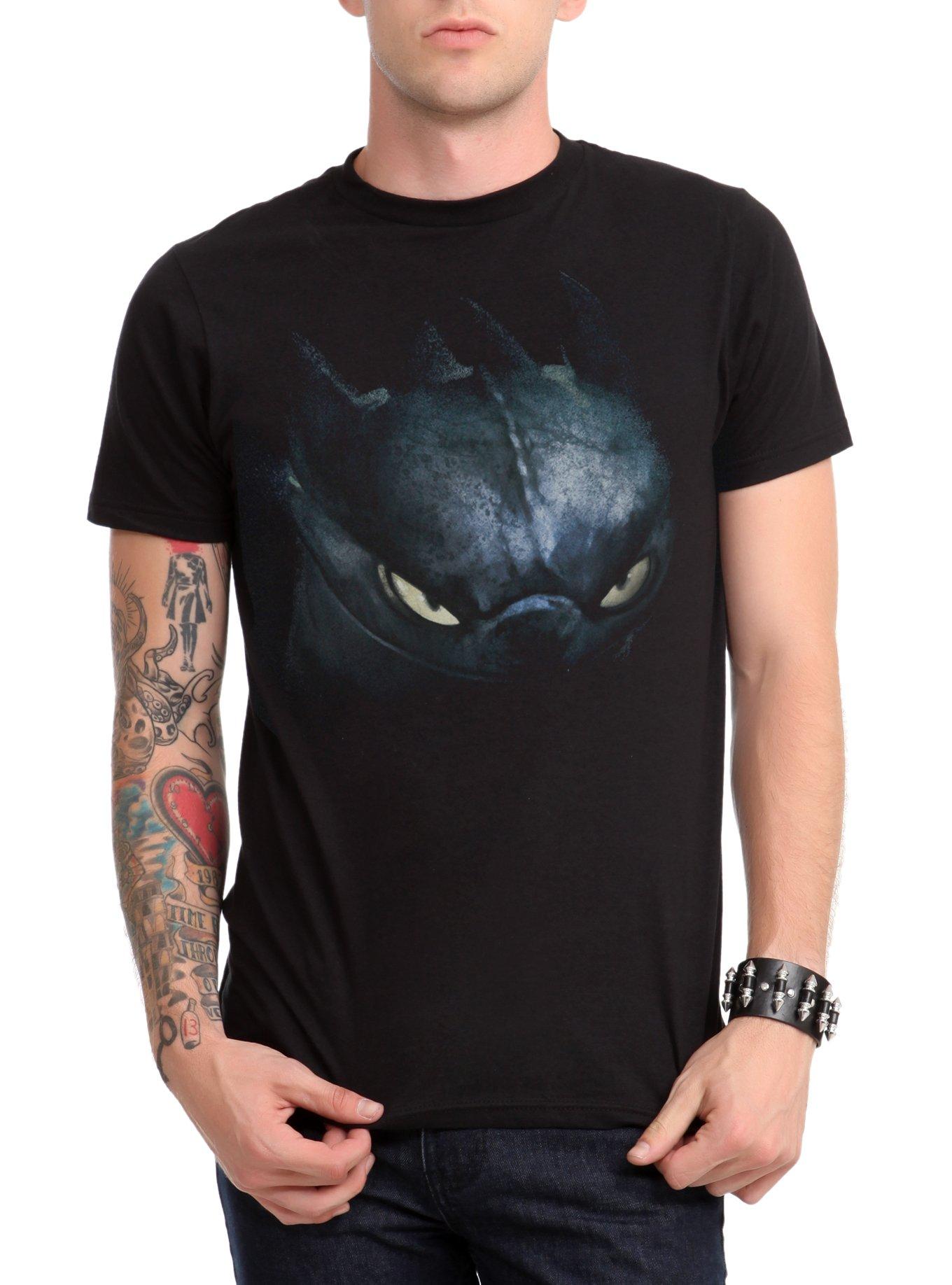 How To Train Your Dragon Toothless Eyes T-Shirt, BLACK, hi-res