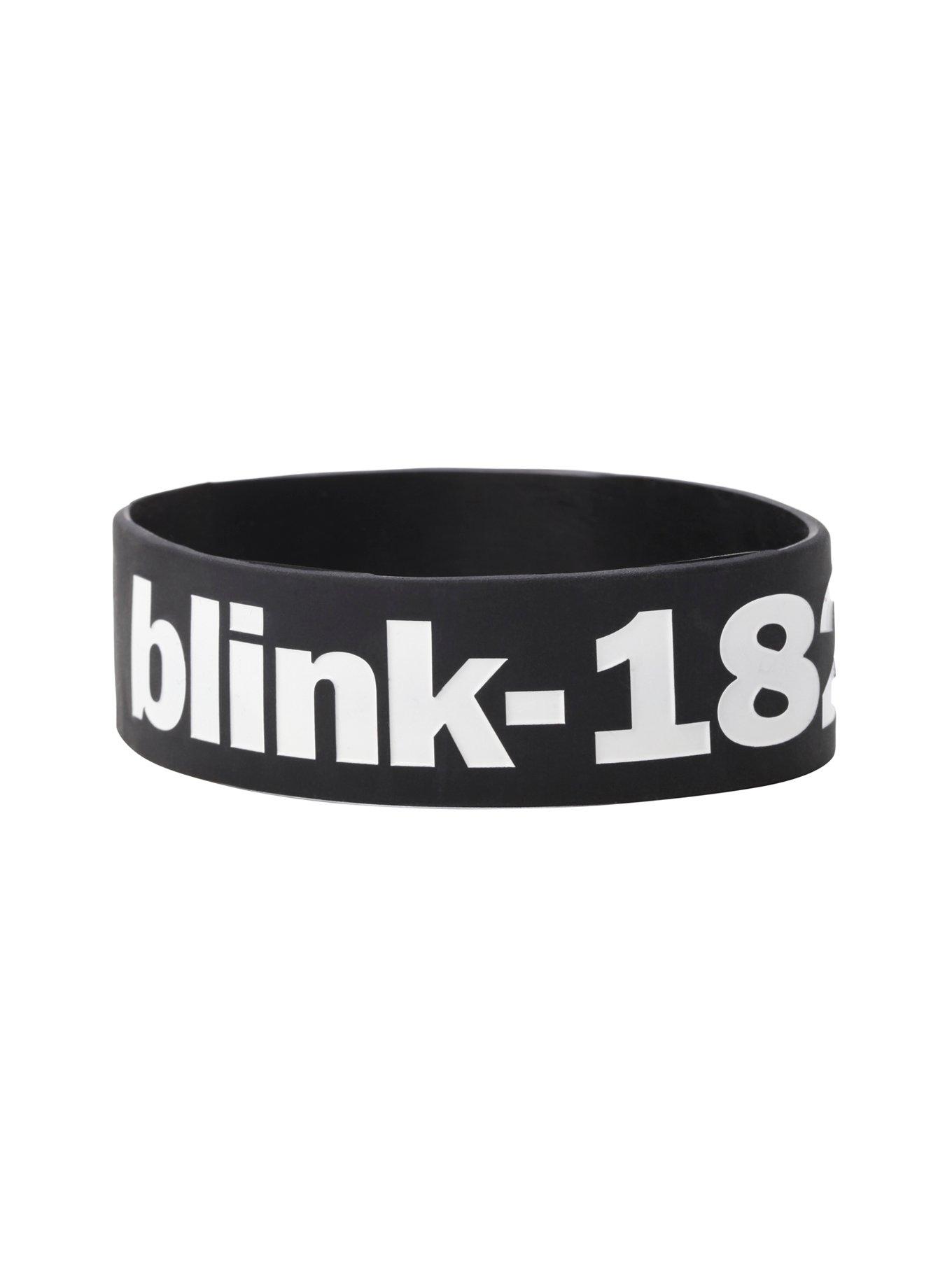 Blink-182 Symbols Rubber Bracelet, , hi-res