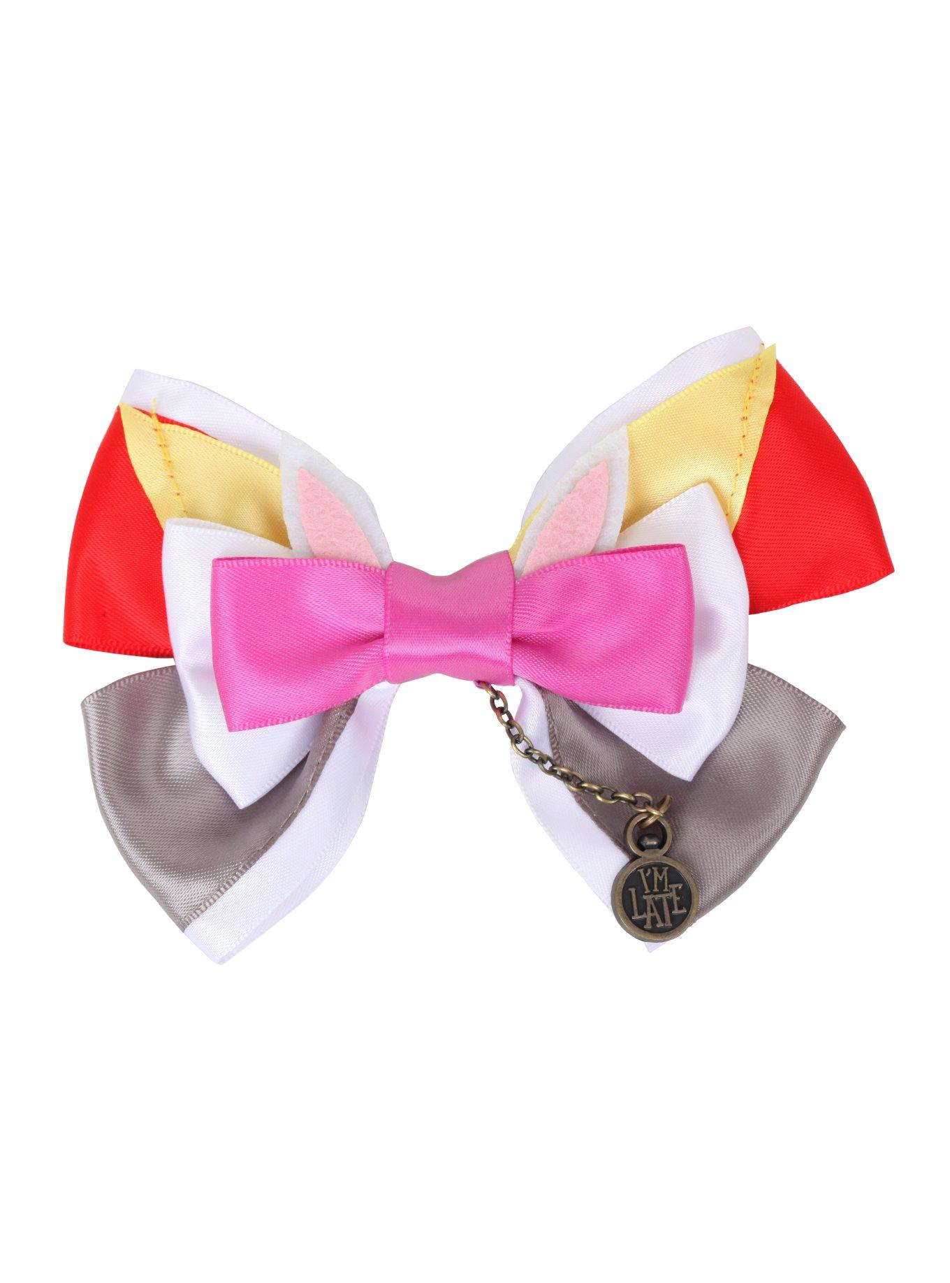 Disney Alice In Wonderland White Rabbit Cosplay Hair Bow, , hi-res