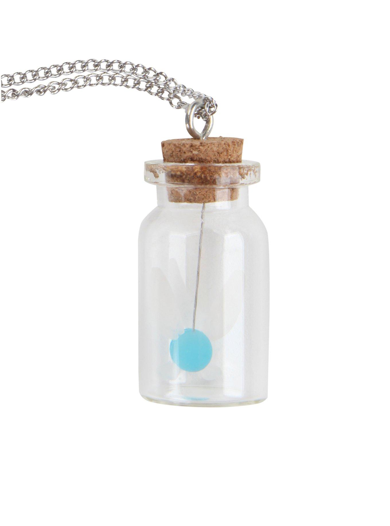 Legend of Zelda Fairy in a Bottle Charm Necklace 