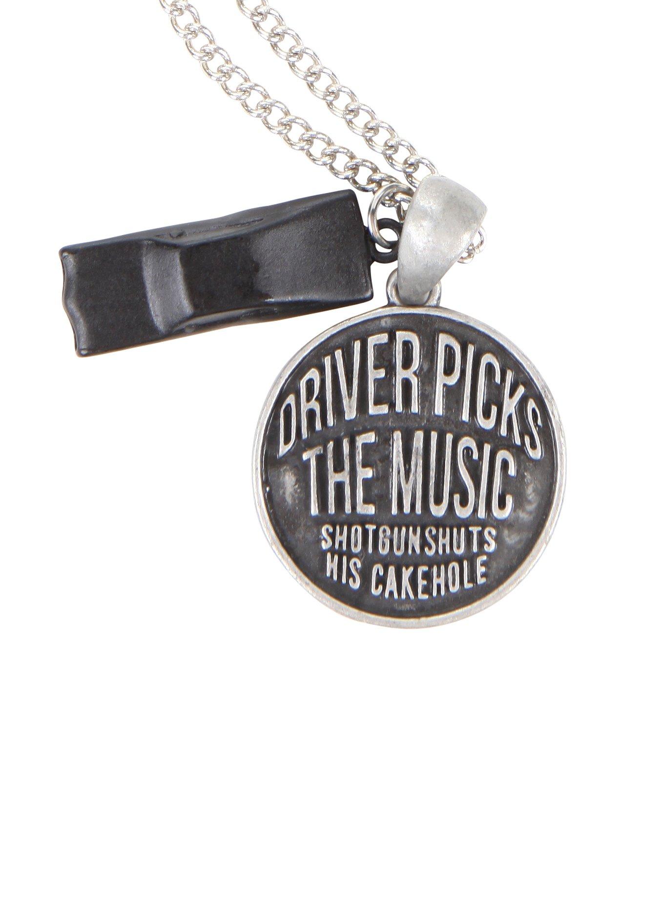 Supernatural Driver Picks Music Necklace, , hi-res