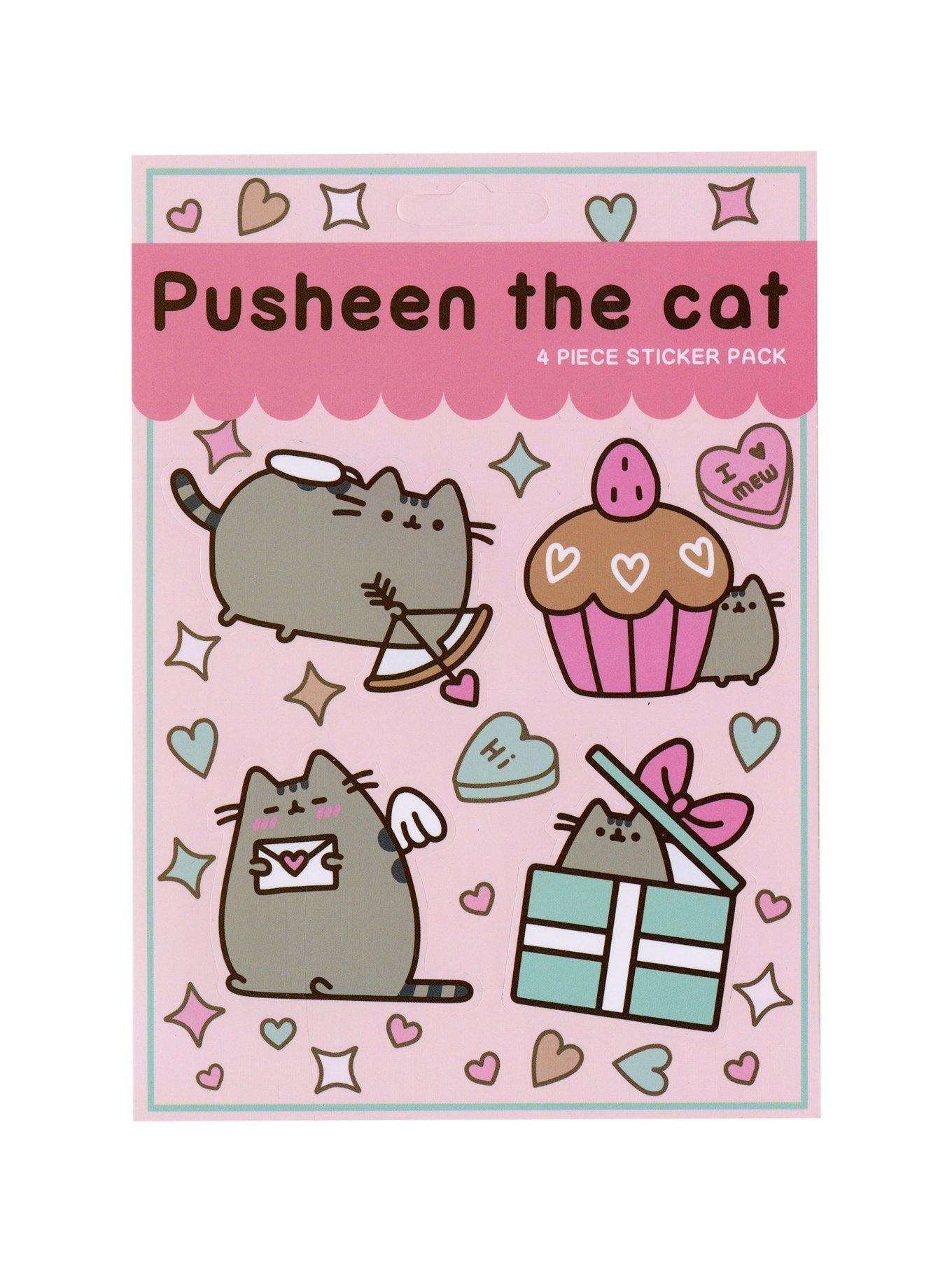 Pusheen Love Sticker Sheet, , hi-res
