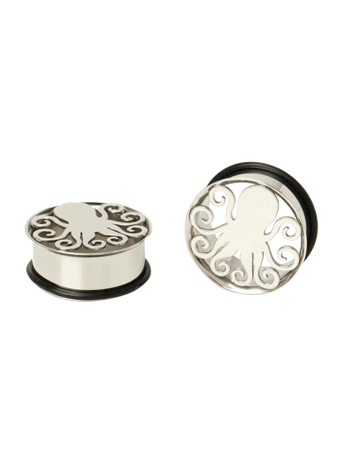 Steel Cut-Out Octopus Plug 2 Pack, , hi-res
