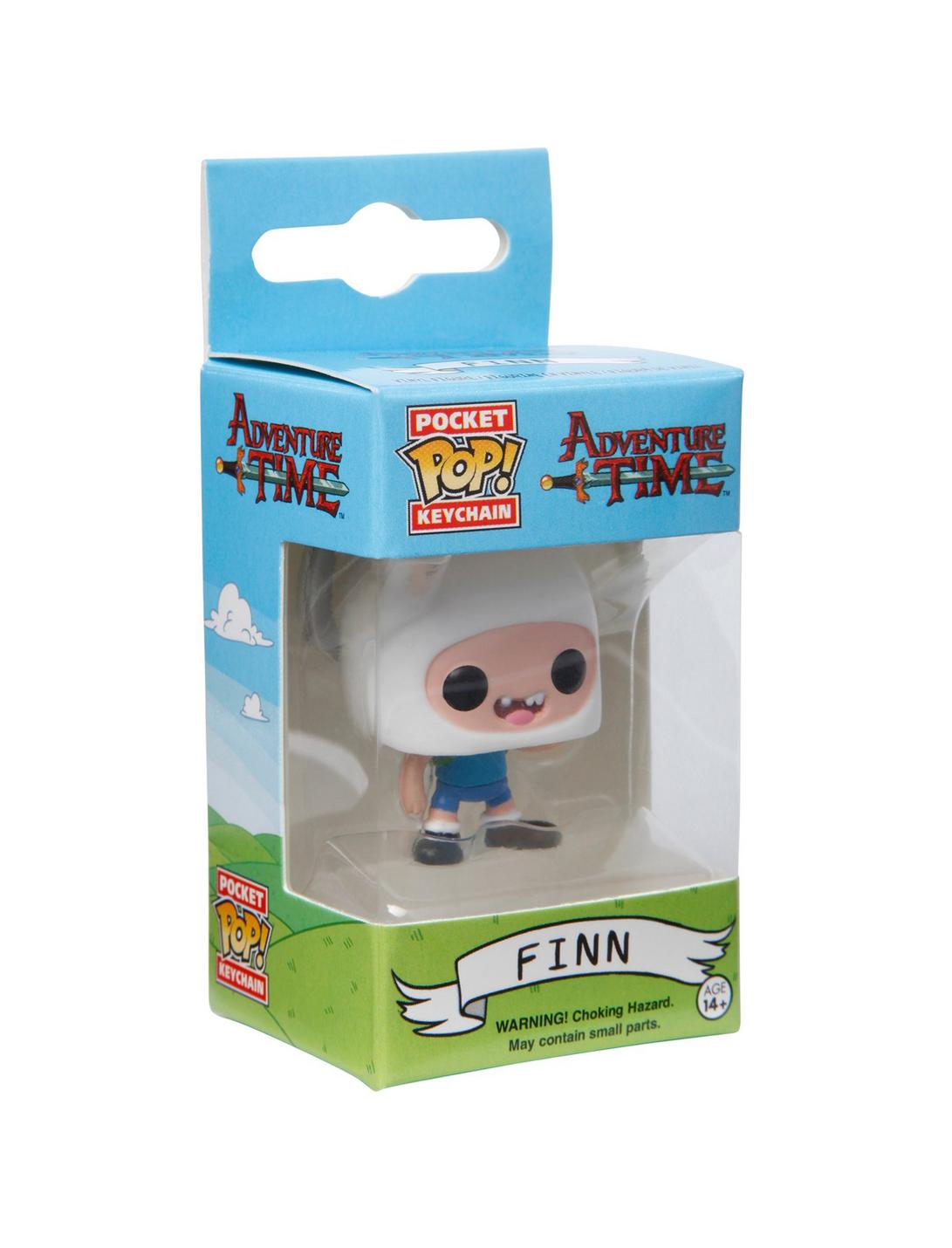Funko Adventure Time Pocket Pop! Finn Key Chain, , hi-res
