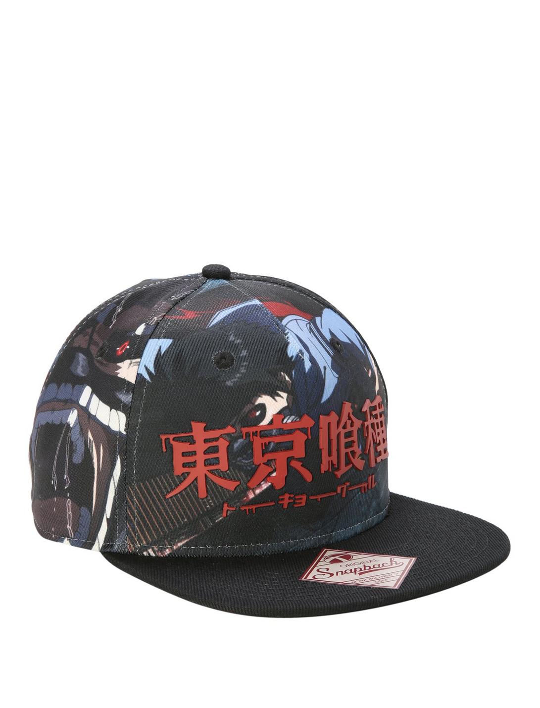 Tokyo Ghoul Allover Snapback Hat, , hi-res