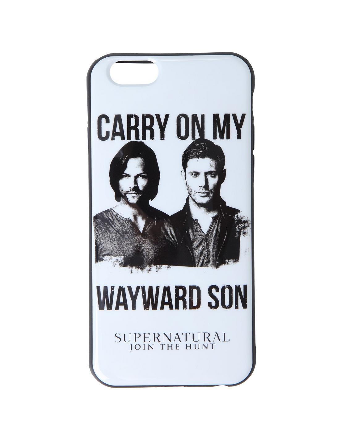 Supernatural Kansas Carry On Wayward Son iPhone 6 Case, , hi-res