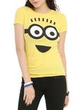 Despicable Me Minion Face Girls T-Shirt, YELLOW, hi-res