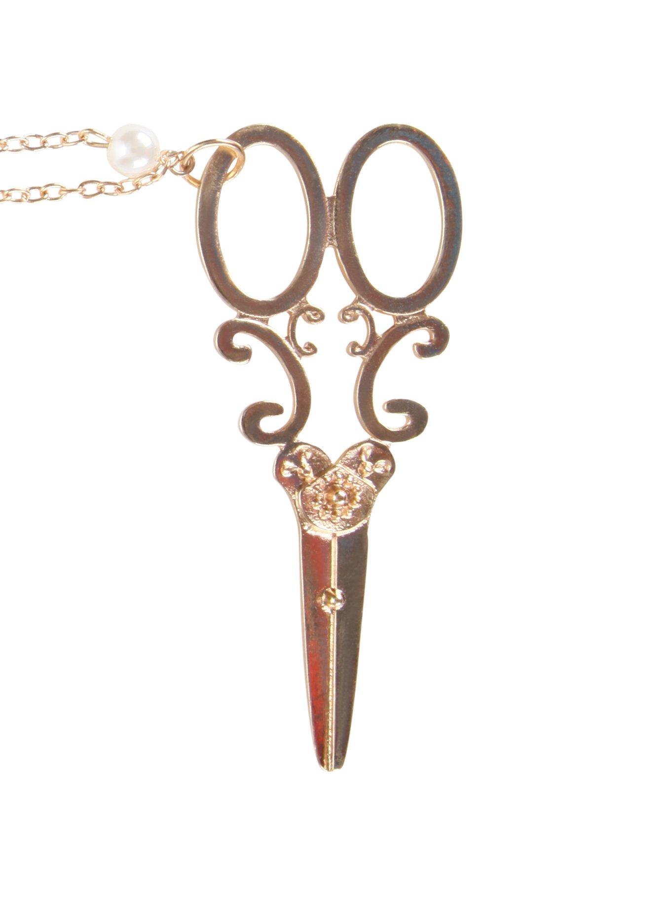 LOVEsick Scissors Necklace, , hi-res