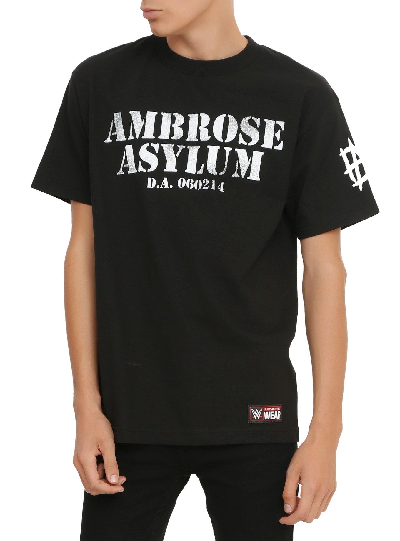 WWE Dean Ambrose Unhinged And On The Fringe T-Shirt, BLACK, hi-res
