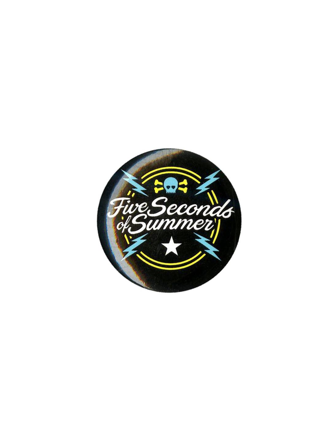 5 Seconds Of Summer Logo Pin, , hi-res