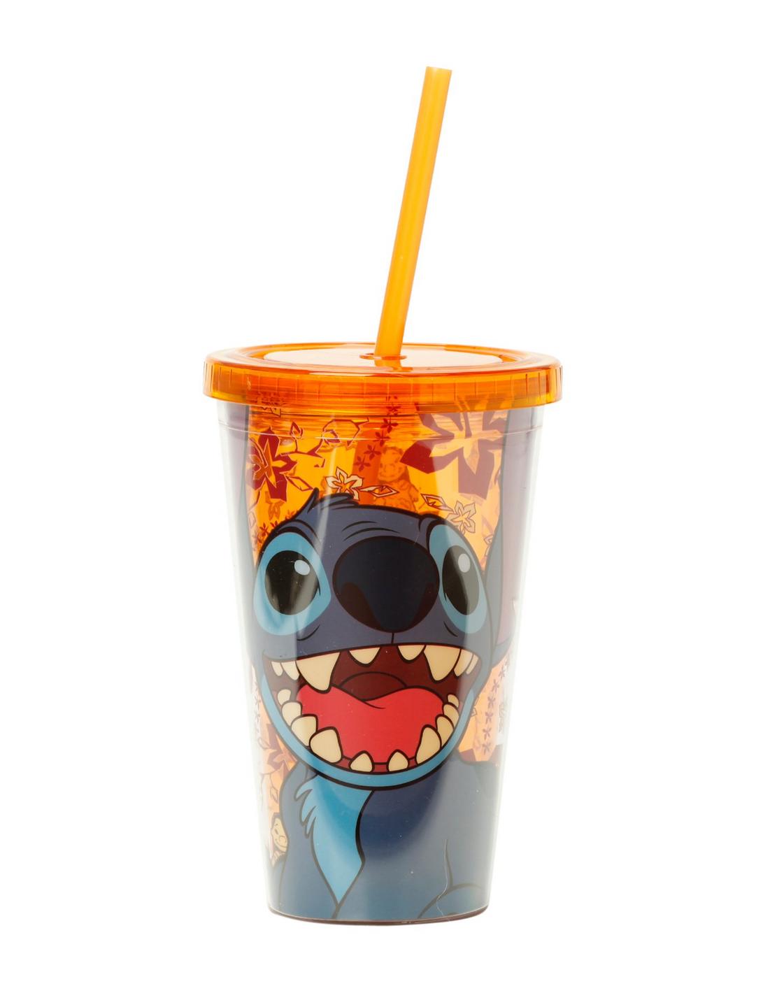 Disney Lilo & Stitch Happy Orange Acrylic Travel Cup, , hi-res