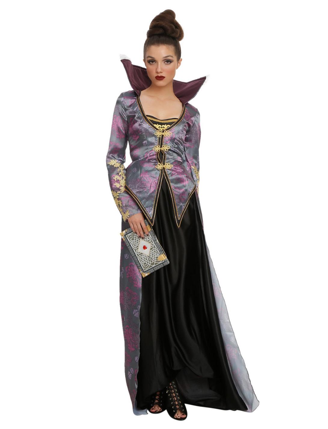 Once Upon A Time Evil Queen Costume, BLACK, hi-res