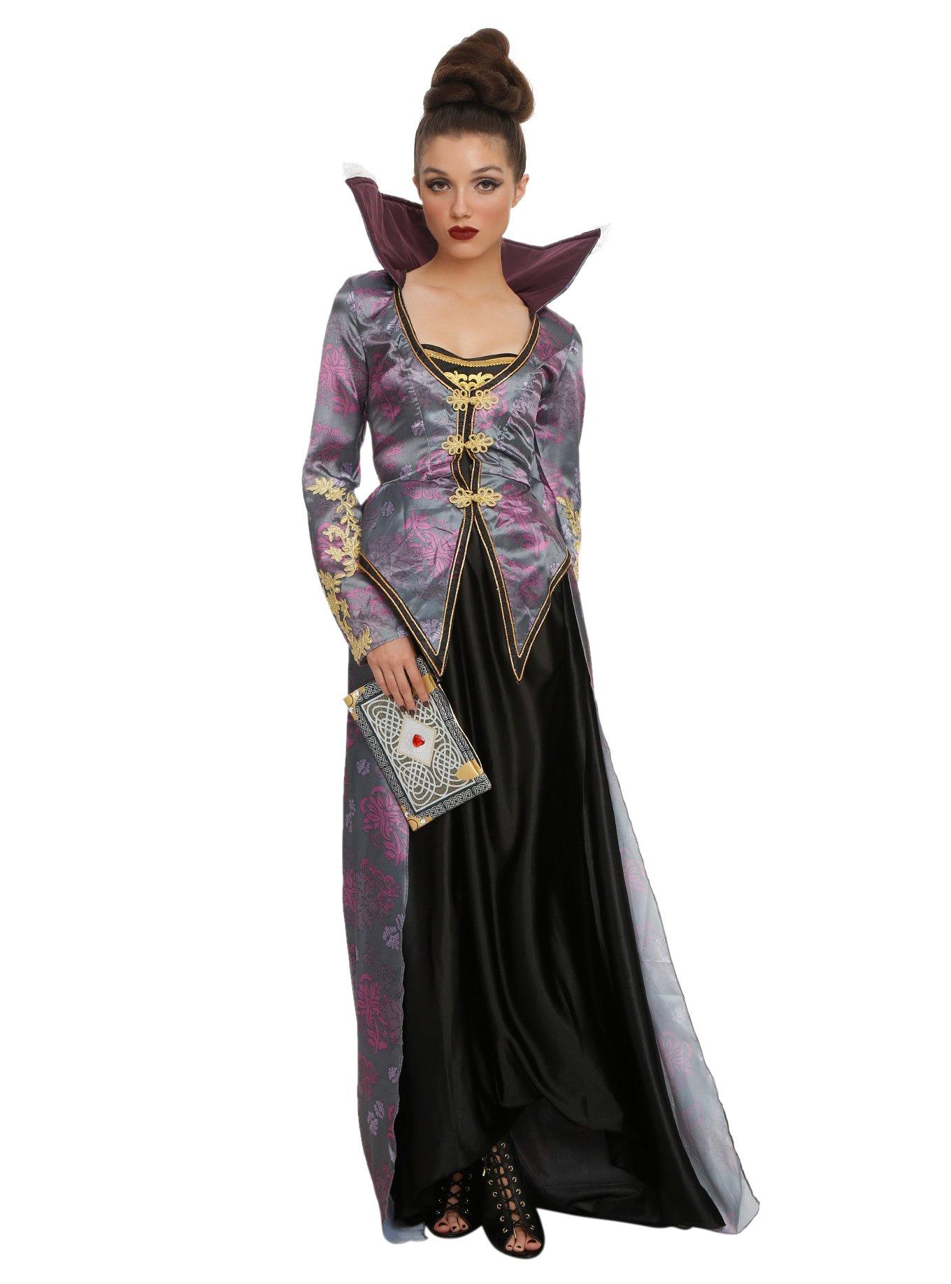 Once Upon A Time Evil Queen Costume, BLACK, hi-res