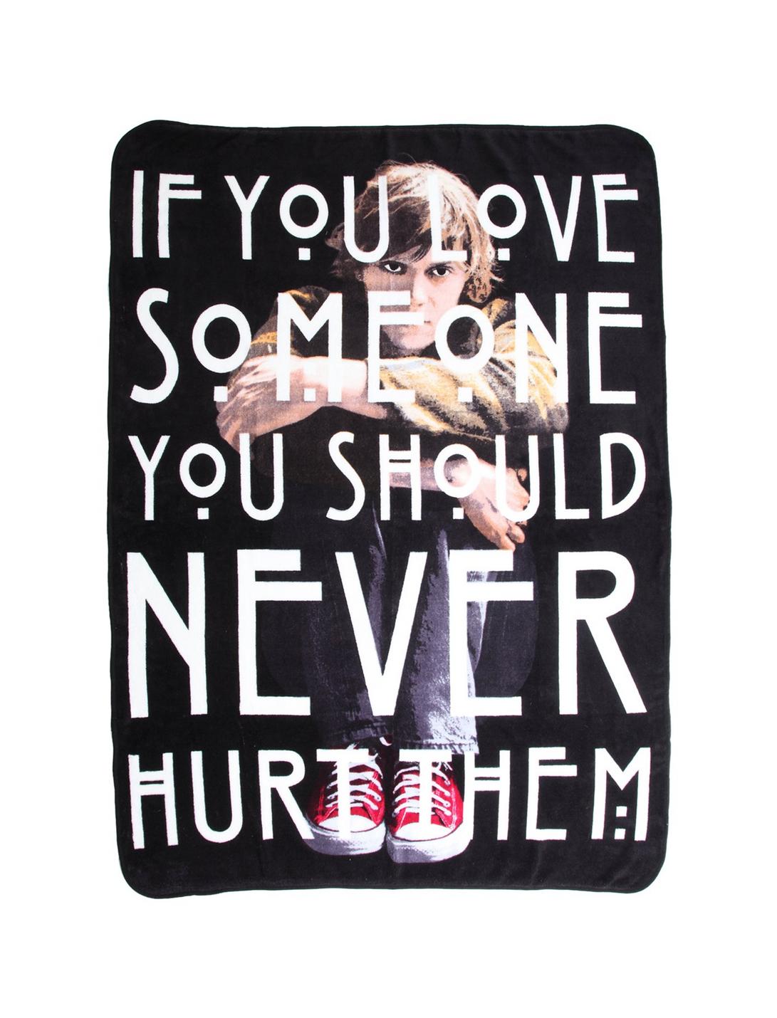 American Horror Story Tate Love Someone Comfy Throw, , hi-res