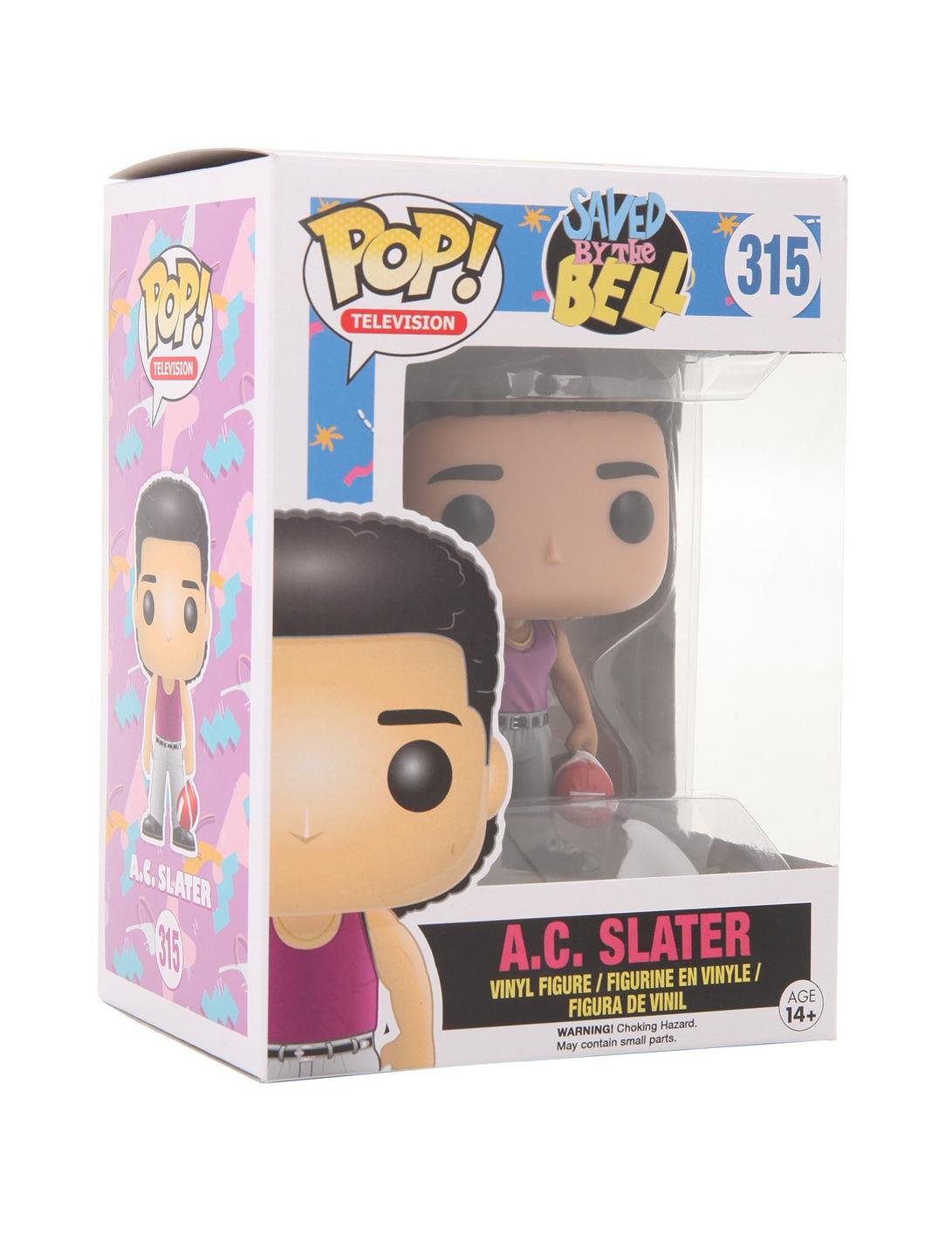 Funko Saved By The Bell Pop! Television A.C. Slater Vinyl Figure, , hi-res