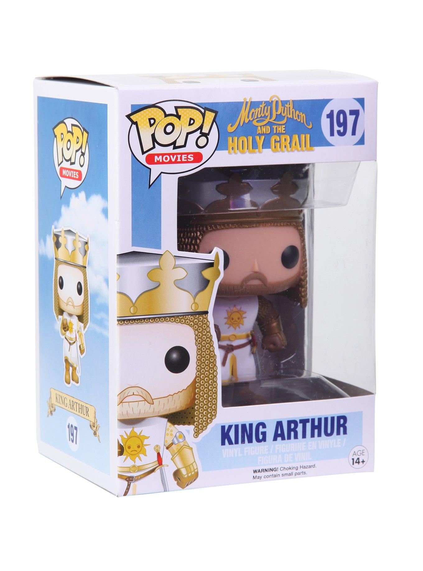 Funko Monty Python And The Holy Grail Pop! Movies King Arthur Vinyl Figure