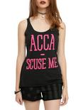 Pitch Perfect  Acca-'Scuse Me Girls Tank Top, BLACK, hi-res