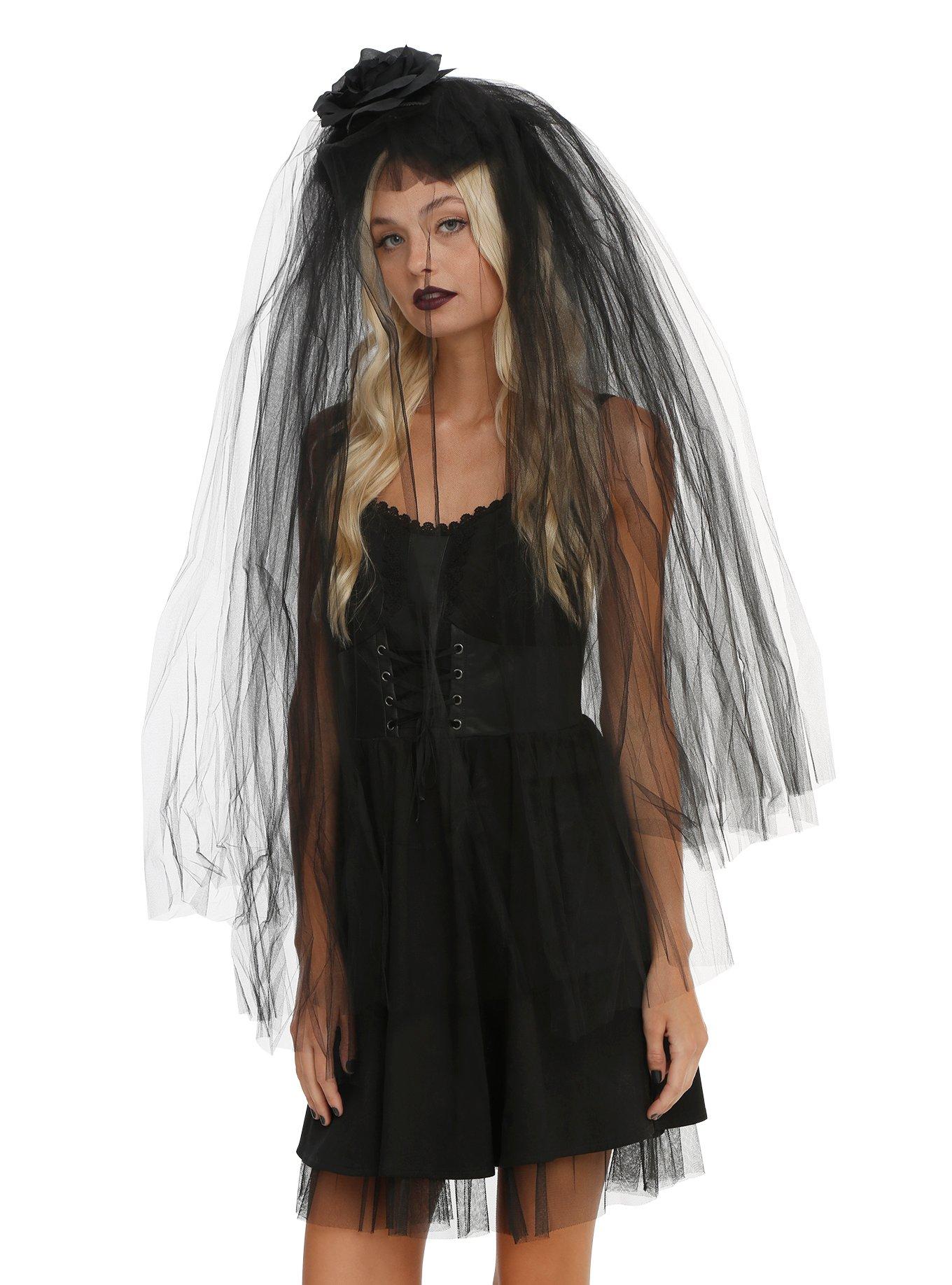 Gothic Bride Veil, , hi-res