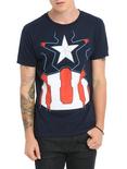 Marvel Avengers: Age Of Ultron Captain America T-Shirt, BLACK, hi-res