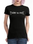 Escape The Fate Logo Girls T-Shirt, BLACK, hi-res