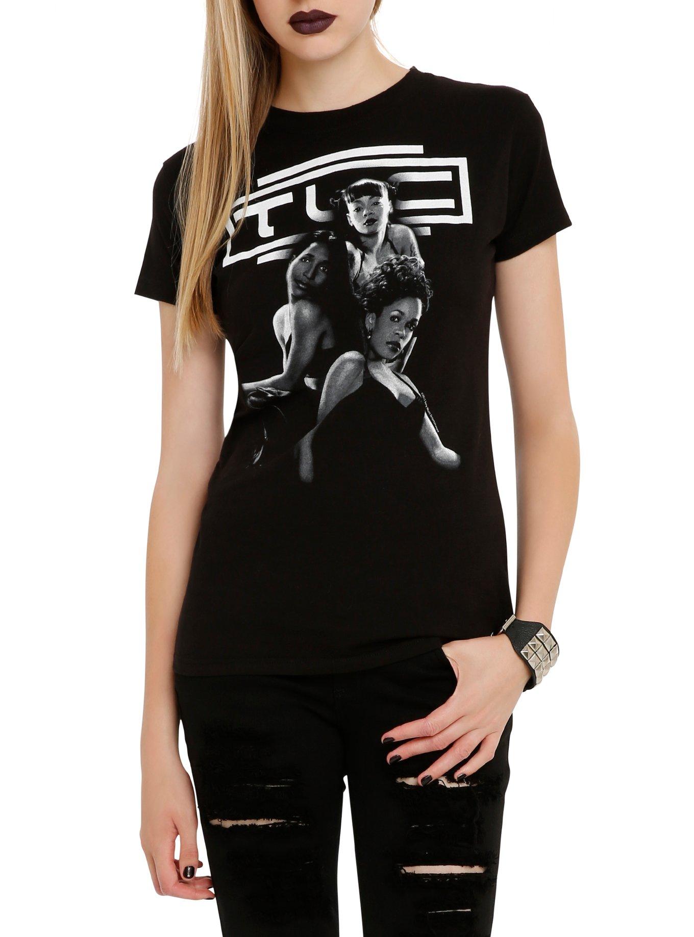 TLC FanMail Girls T-Shirt, BLACK, hi-res