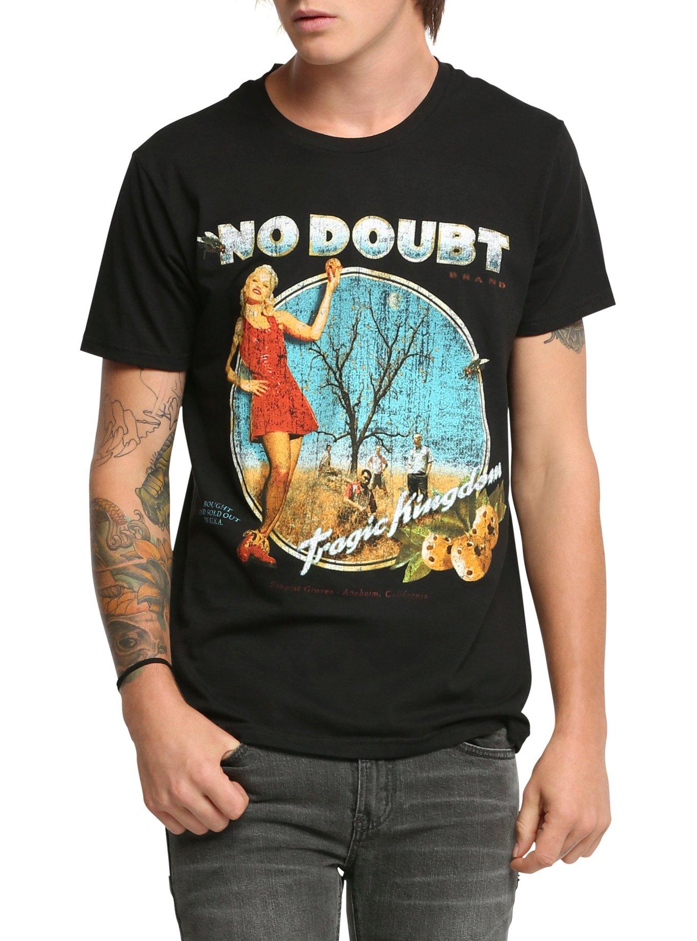 No Doubt Tragic Kingdom T-Shirt, BLACK, hi-res