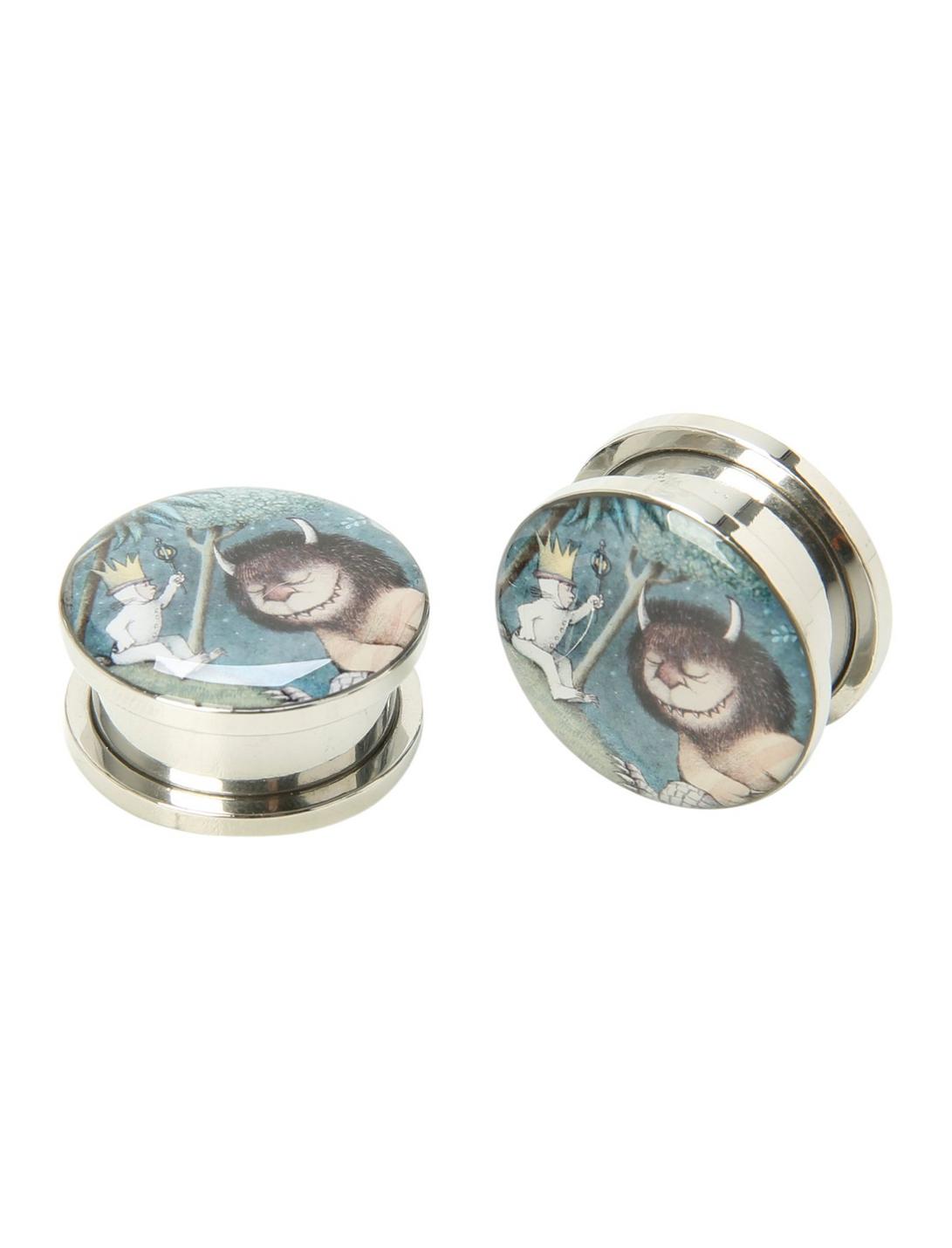 Steel Where The Wild Things Are Max And Carol Spool Plug 2 Pack, , hi-res