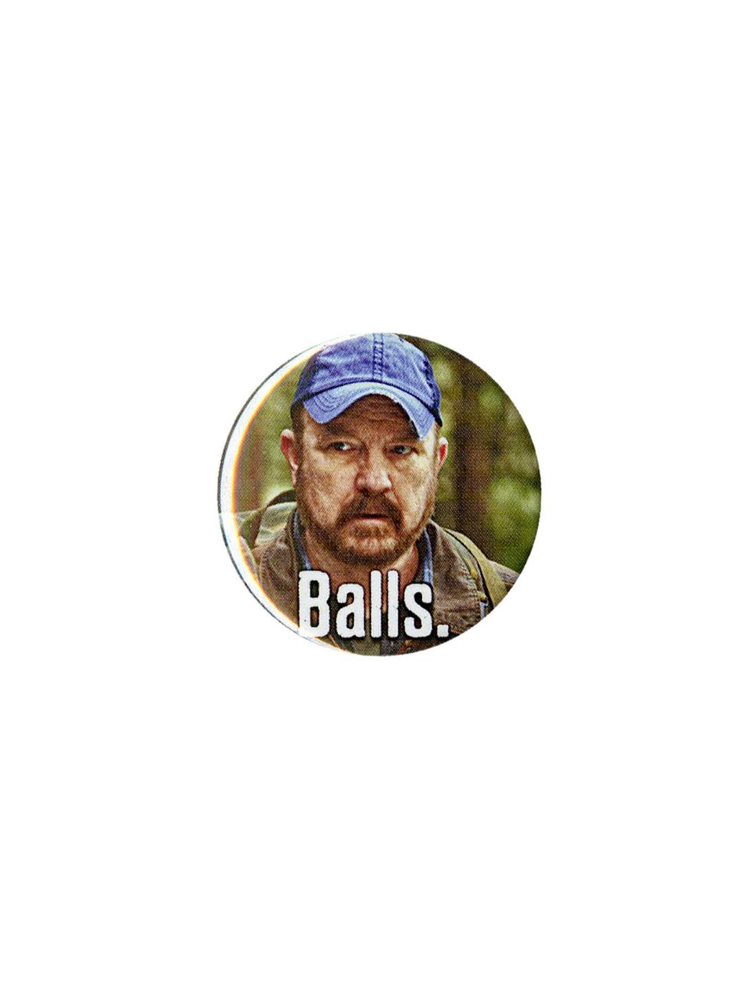 Supernatural Bobby Balls Pin, , hi-res