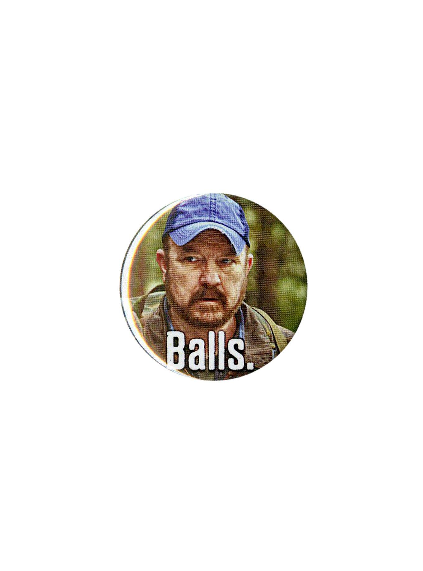Supernatural Bobby Balls Pin, , hi-res