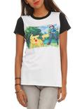 Pokemon Ash & Pikachu Girls T-Shirt, BLACK, hi-res