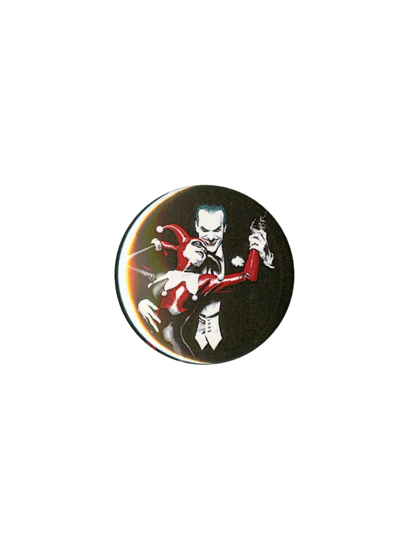 DC Comics Harley Quinn And Joker Pin, , hi-res