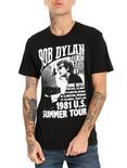 Bob Dylan '81 US Tour T-Shirt, BLACK, hi-res