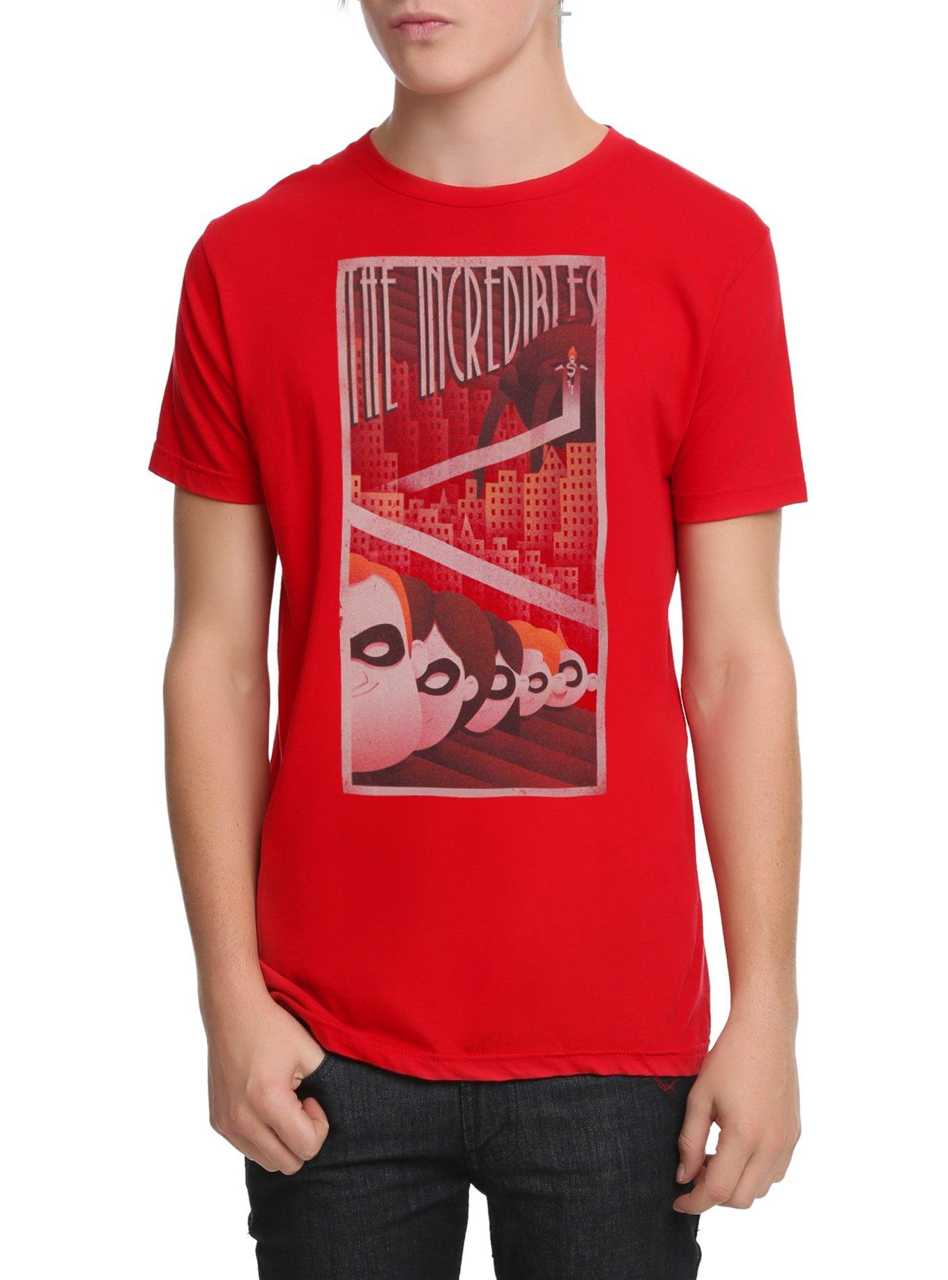 Disney The Incredibles The Incredible Family T-Shirt, BLACK, hi-res