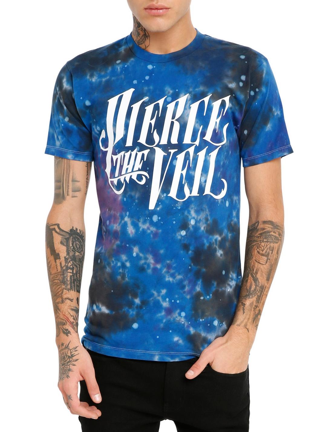 Pierce The Veil Galaxy Tie Dye T-Shirt, , hi-res