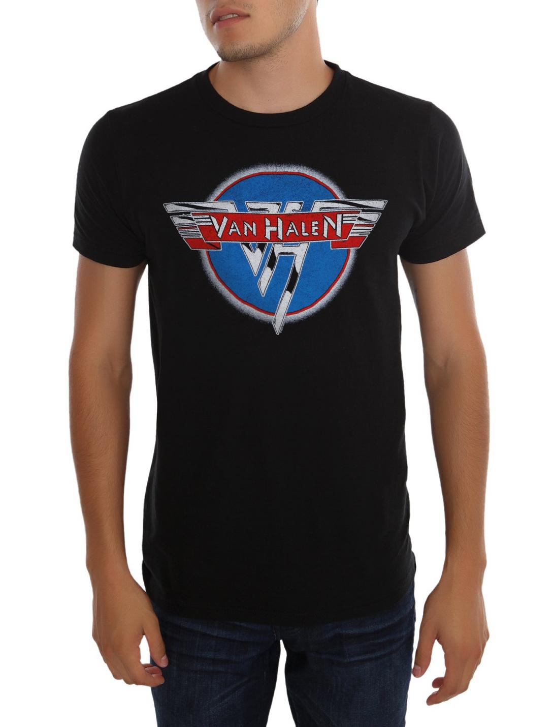 Van Halen Logo T-Shirt, BLACK, hi-res