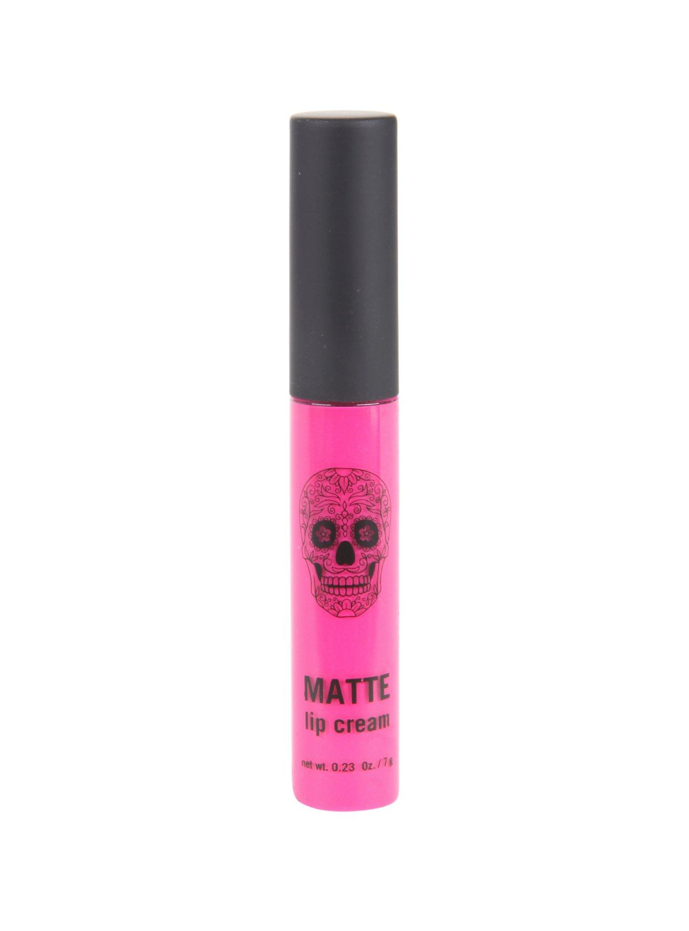 Fuchsia Matte Lip Cream, , hi-res