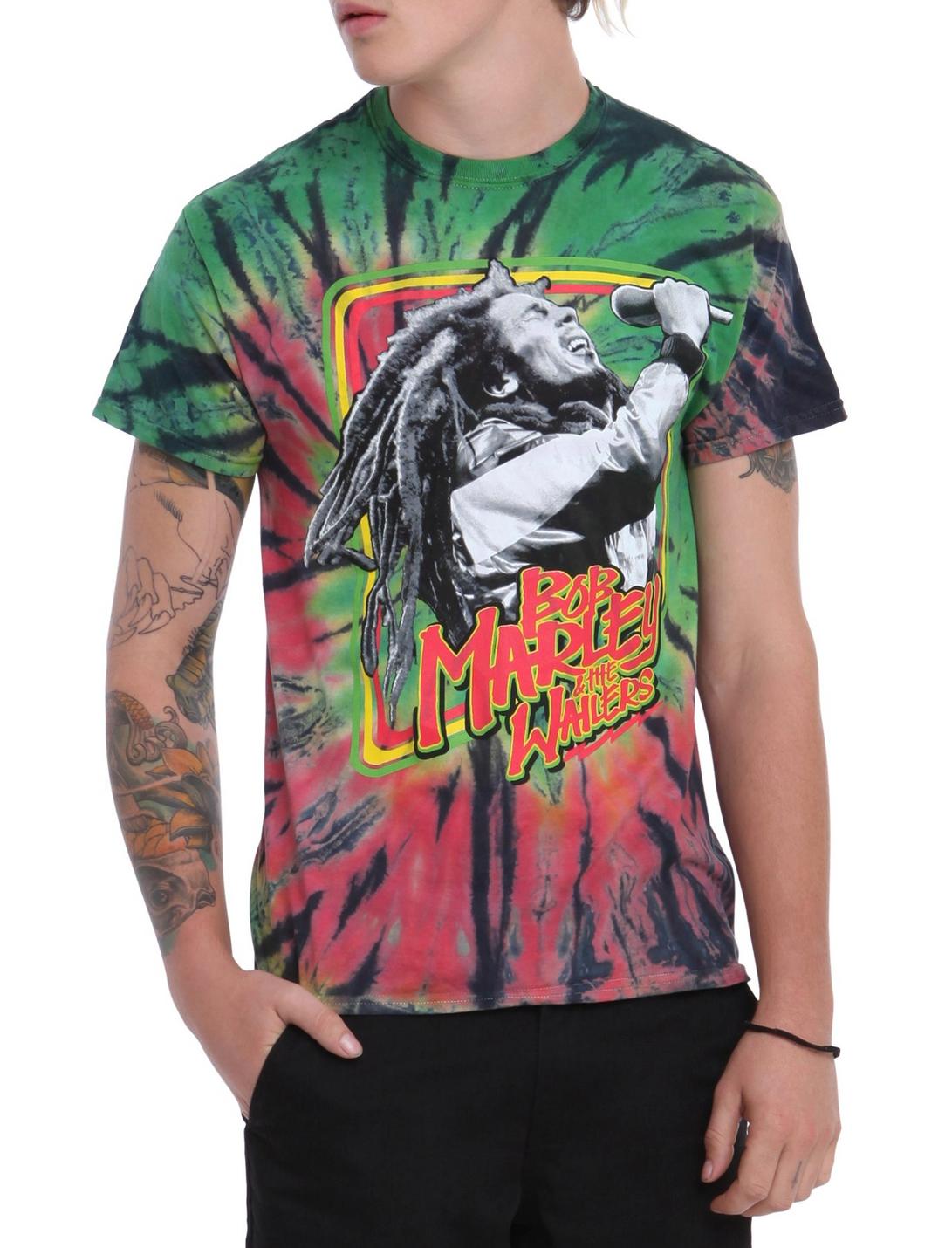 Bob Marley & The Wailers T-Shirt, TIE DYE, hi-res
