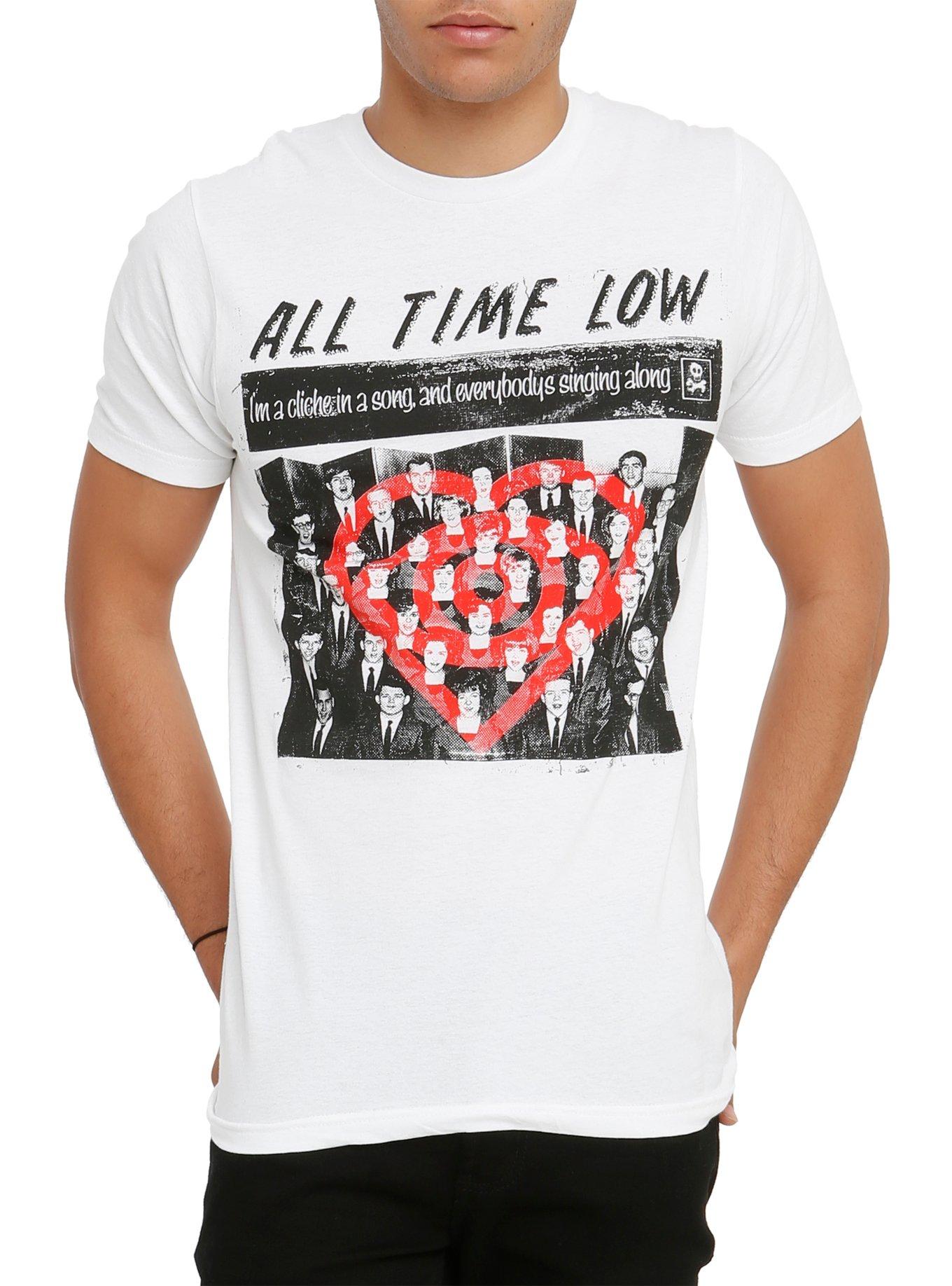 All Time Low Class Photo T-Shirt, WHITE, hi-res