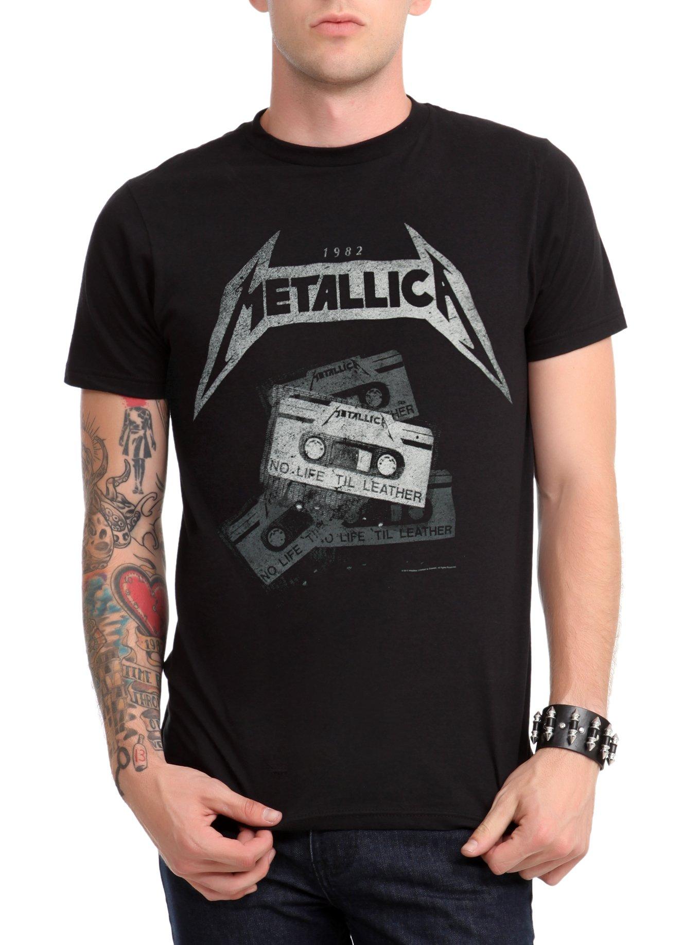 Metallica No Life 'Til Leather T-Shirt, BLACK, hi-res