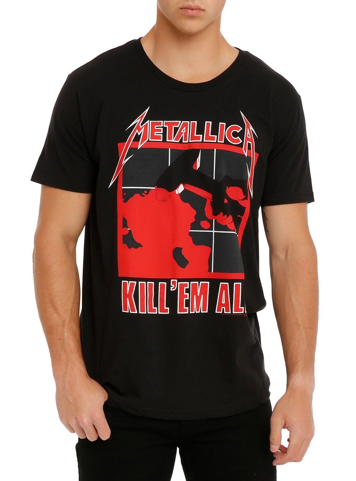 Metallica Rock Band T-shirt - Ink In Action