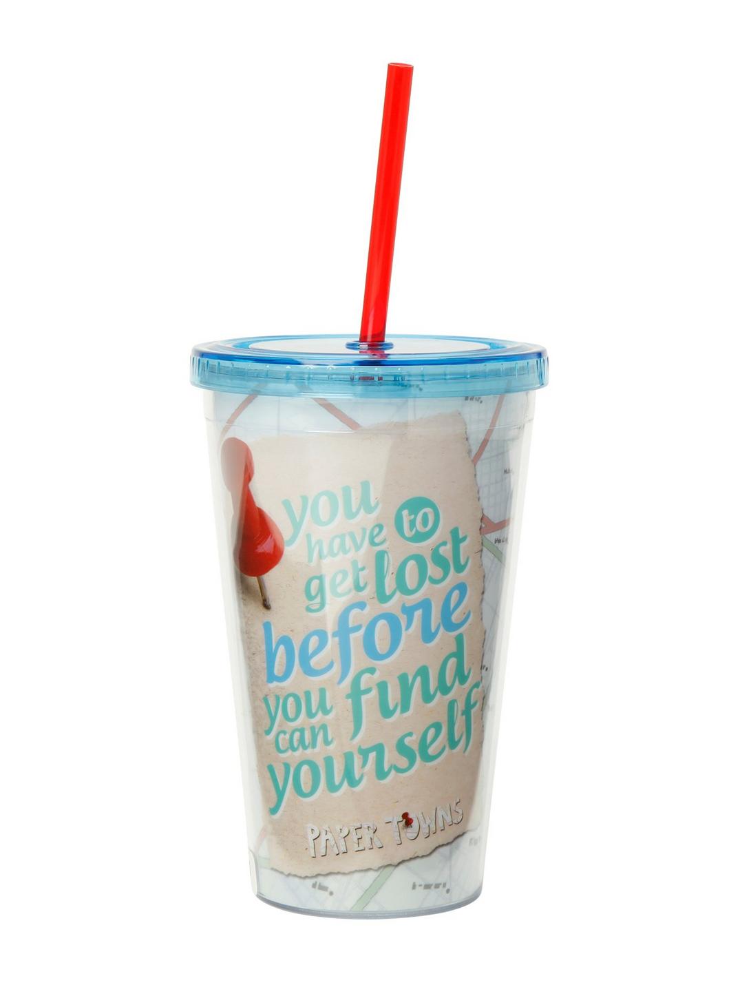 Paper Towns Get Lost Acrylic Travel Cup, , hi-res